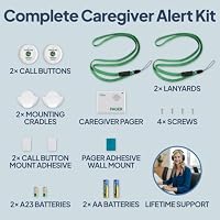 Smart Caregiver Pager System with 2 Call Buttons for Elderly Assistance, Fall Prevention, and Nurse Calling | Wearable Wireless Pager for Patient Help at Home | USA-Based Company and Customer Support — image 3