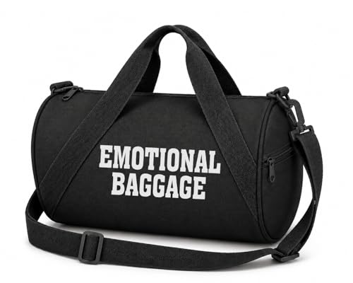 Emotional Baggage Funny Novelty Storage Duffel Bag Adult