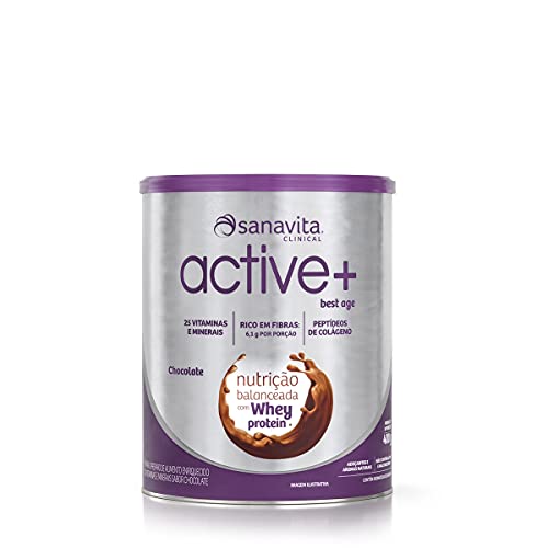 Active+ Best Age - 400g Chocolate - Sanavita, Sanavita