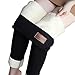 Produktbild Frdun Damen Warme Leggings Verdicken Strumpfhosen Warme Fleece Gefütterte Hose High Waist Skinny Jogginghose Elastische Thermounterteile
