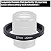 Metal Step Up Ring Filter Adapter - 27mm to 30mm - Metal Ring Step Up Rings Adapter Filter Compatible with All 30mm UV, CPL, ND, Lens Hood, Threaded Lens ect