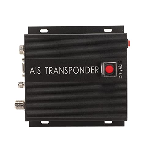 Zhed AIS Transceiver, 3 Modes Dual Channel AIS Transponder CSTDMA Built in GPS Receiver, 25KHz GMSK, 25KHz AFSK, with Alarm and LED Indication, Compatible with GPS and PC, PDA, ECDIS
