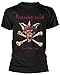 guaishou Running Wild Under Jolly Roger (Crossbones) (Black) T-Shirt - New & Official! BlackM