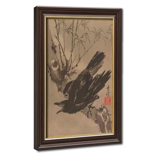 Posters Raven Crow Kawanabe Kyosai pour habiller un petit mur vide sans percer