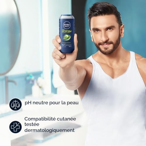 Nivea men gel douche energy extrait de 250ml - vue 7
