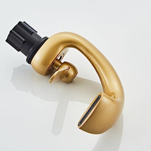 Robinet cascade pour lavabo mitigeur laiton eau chaude et froide
