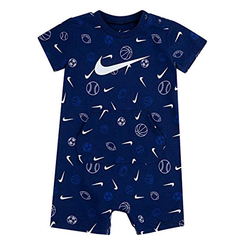 NIKE Imprimé Romber 56H546-U9J, bleu profond/blanc, 6 mois