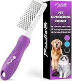 POODLIE Poodle Pet Detangling Pet Comb w...