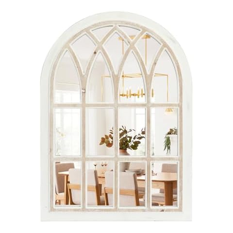 RiteSune Arched Window Wall Mirror Cover