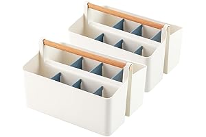 2 pcs Large Portable Caddy Tote