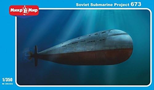 Proyecto submarino soviético 673 1350 Micro Mir 350-023