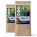 HAPPY HORSE Gastro Heucobs | 2 x 14kg | Schnell einweichende Heucobs für Pferde | Stärkearm & Melassefrei | Hochverdaulich mit Kräutern | Heucobs für ältere Pferde & bei Zahnproblemen