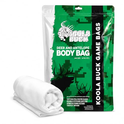 Koola Buck Game Bags Hunting | One 72" Body Game Bag Deer | Meat Bags |Breathable & Stretchable Game Bags Deer | Hunting Gear Accessories, Equipment & Essentials | Deer, Elk & Moose