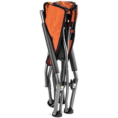 Cascade Mountain Tech Camping Chair - Low Profile Folding Chair For Camping, Beach, Picnic, Barbeques, Sporting Event With Carry Bag #TOP2