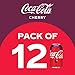 Coca Cola Cherry Coke, 12 Ounce (Pack of 12)