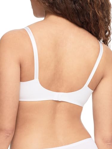 Warner's Women's Blissful Benefits NO Side Effects Underwire Bra, White, 34C