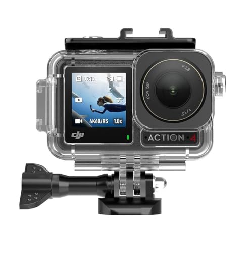 Linghuang 40M Waterproof Case for DJI Osmo Action 5 Pro,4,3,Underwater Diving Case,Protective Case with Anti-fog Insert for DJI Osmo Action 5 Pro/4/3 Camera Accessories