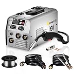 SSimder 140 Amp MIG Welder 240V Machine Flux Core MIG/Stick 2 in 1 Welding Machine with 1lb Wire, IGBT Inverter Multiprocess Welding Machine for DIY Beginner, Auto Repair, Home & Farm