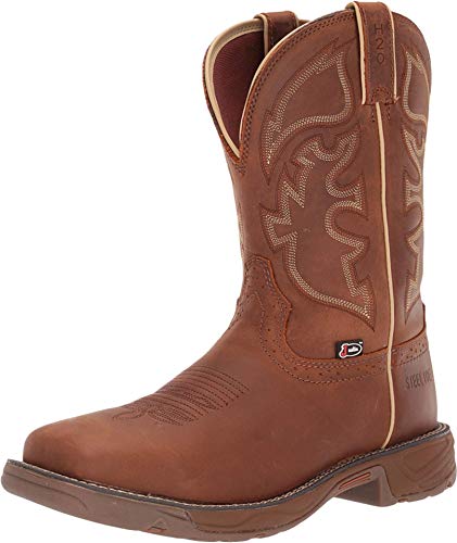 Image of Justin JOW Mens Rush Waterproof Steel Toe Work Boots