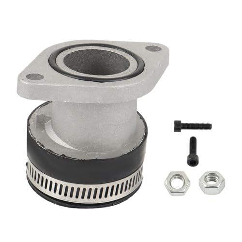 labwork Intake Boot Carburetor Replacement for Yamaha Bear Tracker 250 YFM250 1999-2004 Replacement for 4XE-13586-00-00 silvery