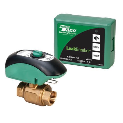 Taco LB-075-H-1LF Leak Breaker Npt Valve & Actuator, 3/4