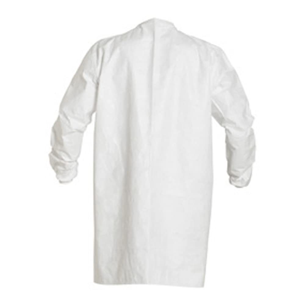 Dupont IC270BWH4X00300C Tyvek IsoClean Frock, White, 4X, Clean Processed (Pack of 30)