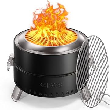 smokeless portable fire pit
