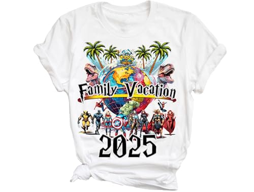 2025 Universal Family Matching Shirts, Birthday Squad Crew Family Personalized Universal Shirt, Custom Matching Shirts, Family Vacation trip, First Family Trip Shirts. Spring Break Favorite. DT311