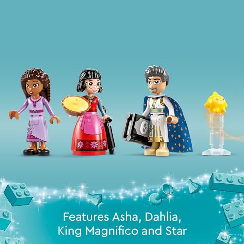 LEGO Disney Wish: King Magnifico’s Castle 43224 Building Toy Set, A Collectible Set for Kids Ages 7 and up to Play Out Favorite Scenes from The Disney Movie, Inspire Pretend Play Within The Palace - image 6