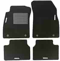 Tappetini Auto Per Opel Zafira A 1999-2005 | Moquette Nera, Antiscivolo - Serie 4 Pezzi, Made In Italy - Foto 5