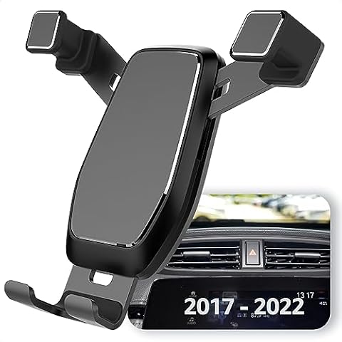 AYADA Phone Holder Compatible with CRV, Phone Mount Upgrade Gravity Auto Lock Easy Instal Handsfree Stable Accessories 2017 2018 2019 2020 2021 2022 Cover