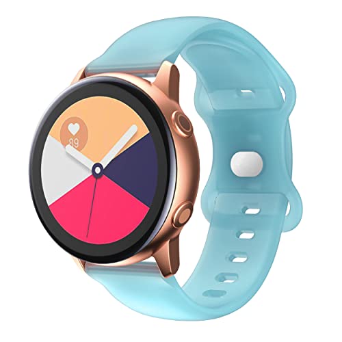 Bracelet lumineux 20mm pour Garmin Venu Sq et Vivoactive 3 phosphorescent de nuit