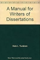 A Manual for Writers of Dissertations B001AQD33O Book Cover