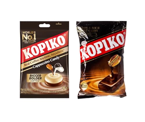 KOPIKO Candy Set – Kaffee & Cappuccino Bonbons – OG ASIA – 2x 120g