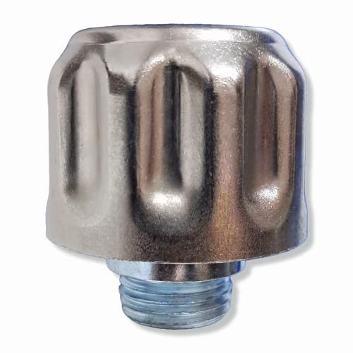 Hydraulic Oil And Fuel Filler Metal Vent Breather Cap For Reservoir Tank Threaded Small Cap Only (Bsp 1/2 In) #TOP1