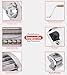Imperia Pastapresto Maker- Powerful Electric 120v Pasta Machine with Motor- 100% Made in Italy- Heavy Duty Steel Construction w 6 Adjustable Thicknesses- Roller & Cutter for Lasagna, Fettuccine & More