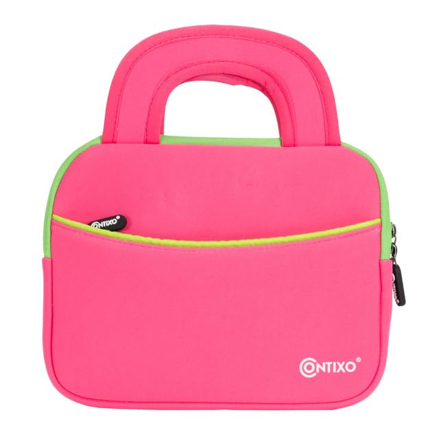 Contixo 10" Tablet Sleeve Bag - Compatible with Contixo K102 & K103 Kids Tablets, Shockproof & Water-Resistant Protective Carrying Case with Accessory