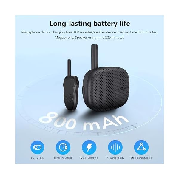 STARTRC Drohnen-Lautsprecher, Universelles Tragbares Drohnen-Megaphon, Störungsfreier Echtzeit-Drohnenlautsprecher Für DJI Mavic 3 series/Air 3/Mavic 2/Mavic Pro/Avata/Holy Stone Drohne/RC Quadcopter – Bild 7