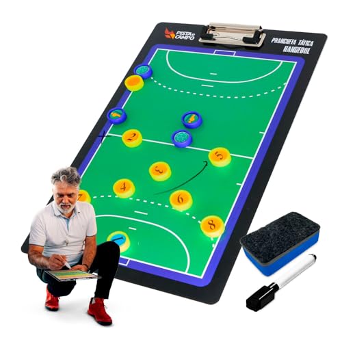 Pista e Campo, Prancheta Tática Magnética Dupla Face de Handebol