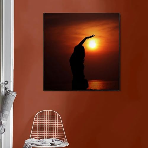 Affiche de photographie moderne pour remplacer un mur vide par une deco de salon