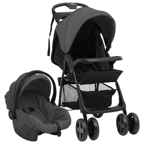 Poussette 3 en 1 pliable pour éviter l'encombrement en voyage et ville