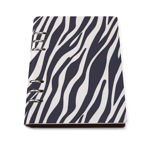 Bloc-notes lignés pour l'école carnet de voyage ligné A5 rechargeable cuir