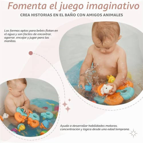 Idea de regalo infantil Sophie la Girafe con ballena y cangrejo 4