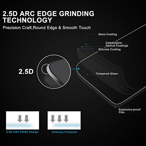 Ruiya 2016 2017 2018 2019 Tacoma 7 Inch In-Dash Entune Screen Protector, Hd Clear Tempered Glass Car Navigation Screen Protective Film #TOP6