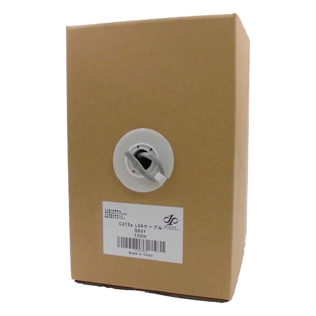 Amazon.co.jp: JP WIRING lanケーブル cat5e 100m 0.51mm 24AWG