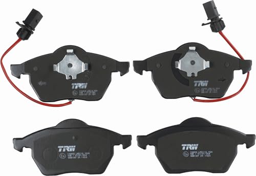 TRW GDB1307 Pastillas de Freno Juego de 4 para Volkswagen Passat B6 (3C2) 2005-2011 Eje Delantero y Otros Vehículos