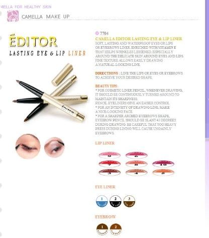 Camella Editor Lasting Eye & Lip Liner
