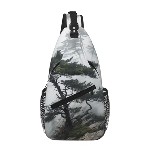 Bolso tipo bandolera para hombre y mujer, mochila casual miniatura 1