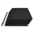 BalanceFrom Puzzle Exercise Mat with EVA Foam Interlocking Tiles, Black