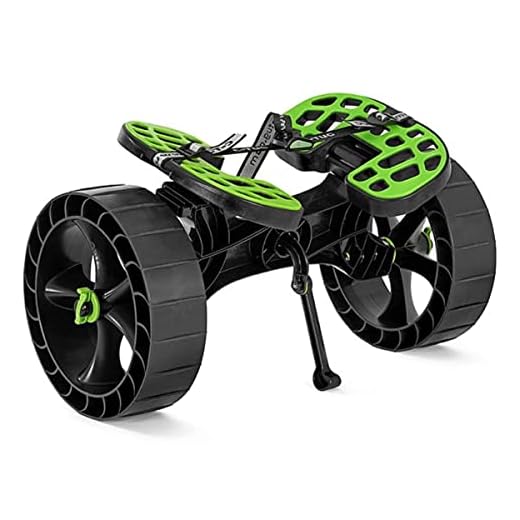 RAILBLAZA C-Tug Kayak and Canoe Roller Cart with SandTrakz Puncture Free All-Terrain Wheels, 300lb Loading Capacity with Reinforced Material